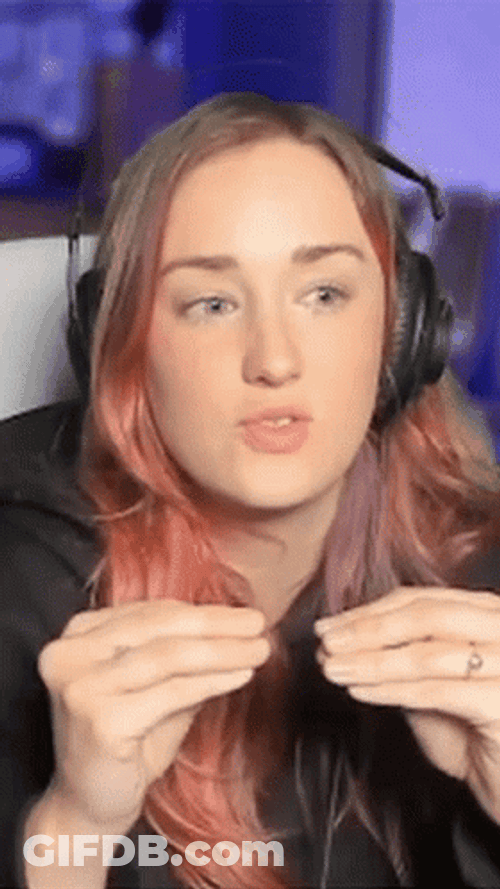 All Work And No Play Suprised Girl GIF