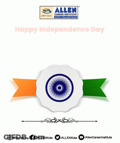 Allen Career Institute Happy Independence Day Blissful Raksha Bandhan Poster GIF
