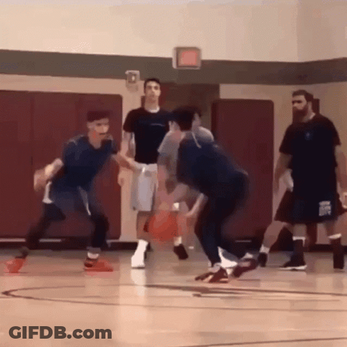 Allen Iverson Best Crossover Practice GIF