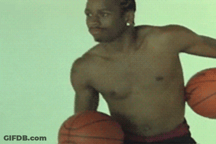 Allen Iverson Dancing Practice NBA GIF