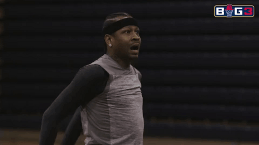 Allen Iverson Exhausted Practice GIF