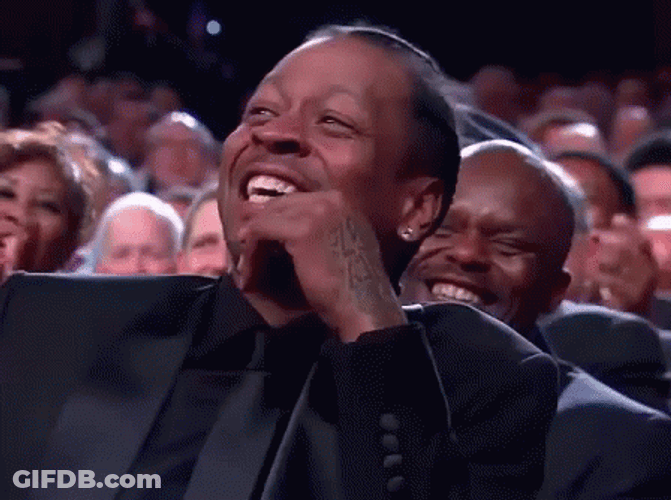 Allen Iverson Laughing GIF