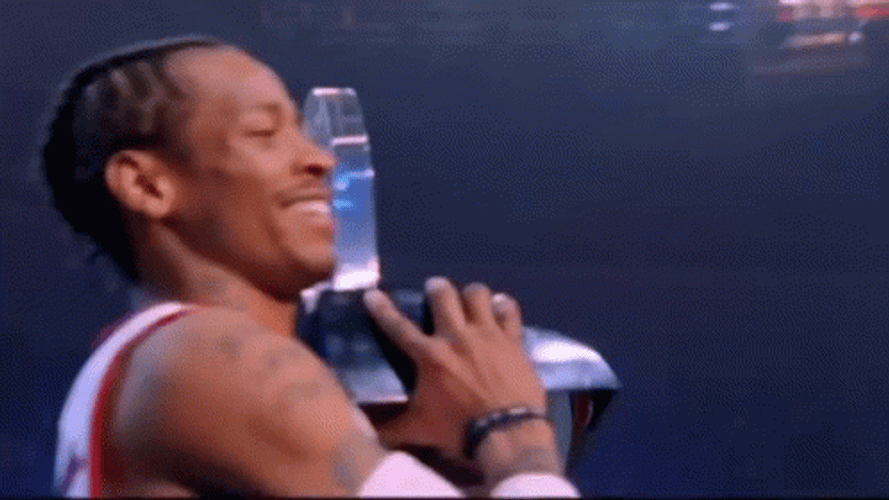 Allen Iverson Won Allstar MVP GIF