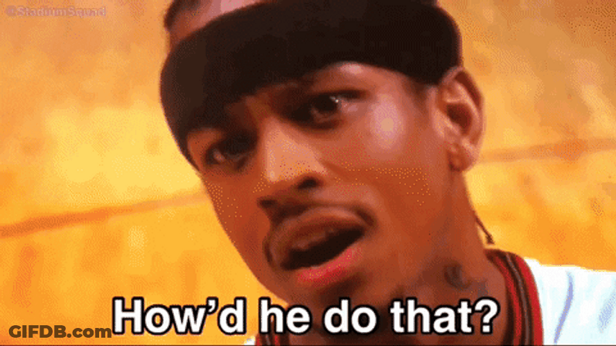 Allen Iverson Won't He Do It GIF