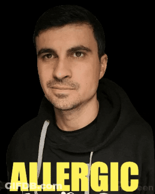 Allergies Allergic To Idiots GIF