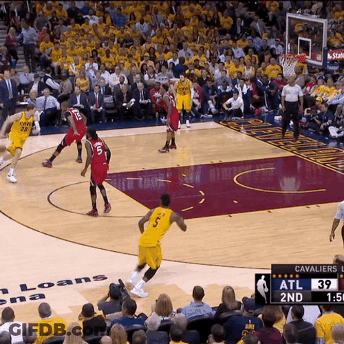 Alley Oop Atlanta Hawks Dunk GIF