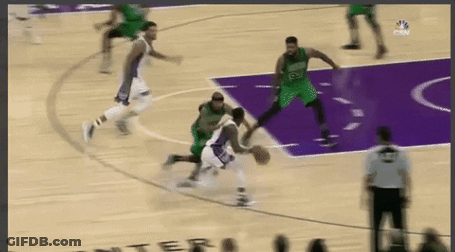Alley Oop Classic Slam Dunk NBA GIF