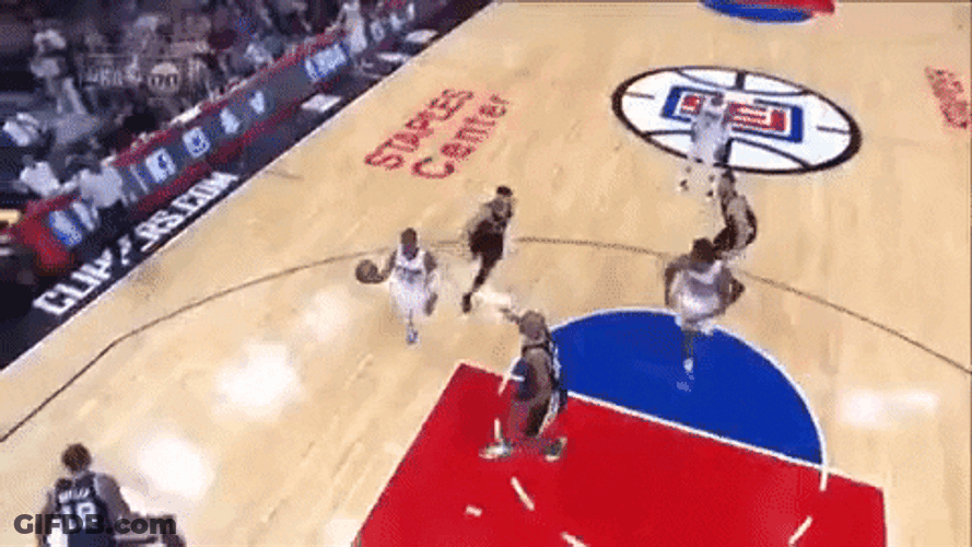 Alley Oop Dunk DeAndre Jordan GIF