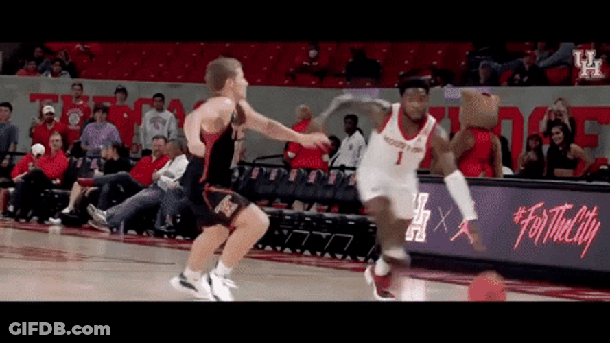 Alley Oop Slam Dunk Houston GIF