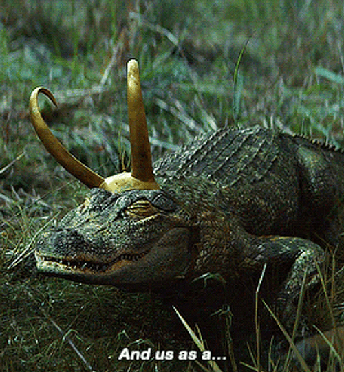 Alligator Loki Growl Shaking Reptile GIF