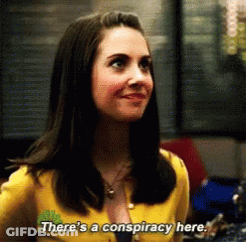 Allison Brie Conspiracy GIF