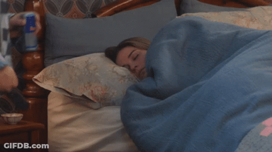 Allison Mcroberts Sleeping Soundly In Bed GIF