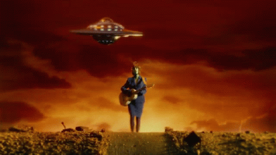 Allison Ponthier Cowboy Ufo Flying GIF