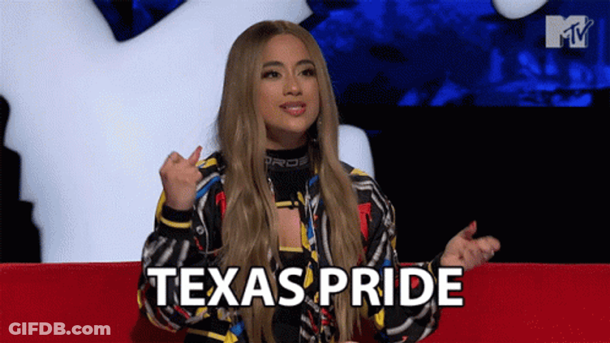 Ally Brooke Texas Pride GIF