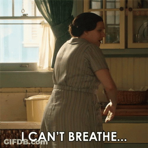 Alma Fillcot Having Anxiety Breathing GIF