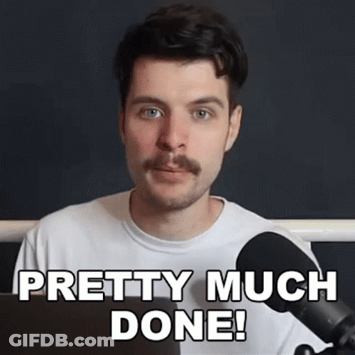 Almost Finished Benedict Townsend GIF