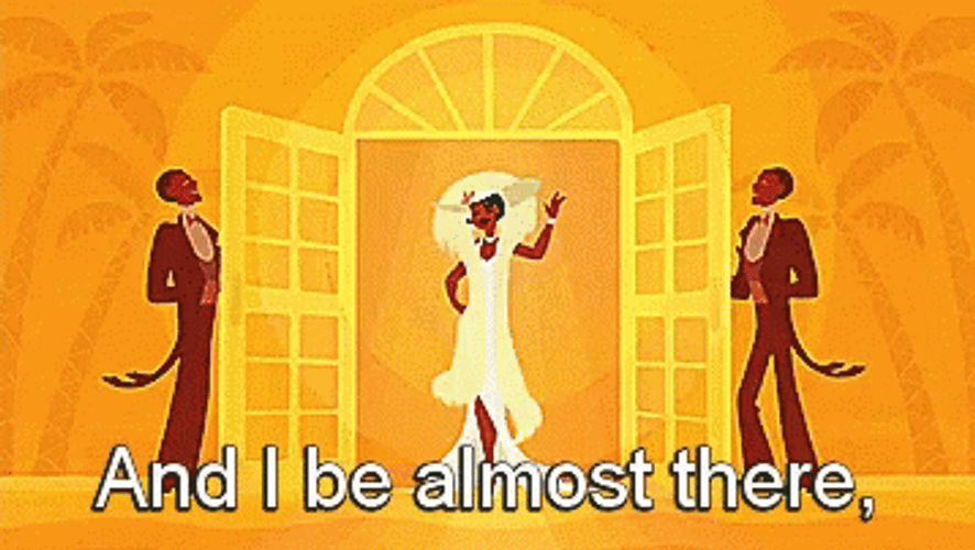 Almost There Anika Princess And The Frog GIF