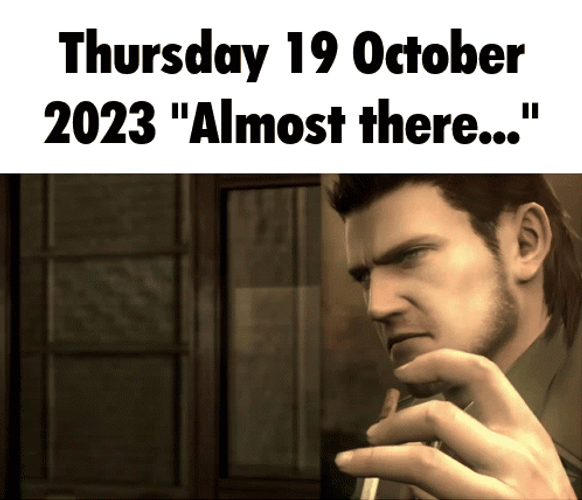 Almost There Smoking Guy Digital Animation GIF