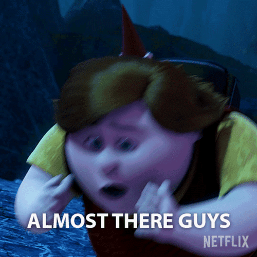 Almost There Toby Domzalski Yelling GIF