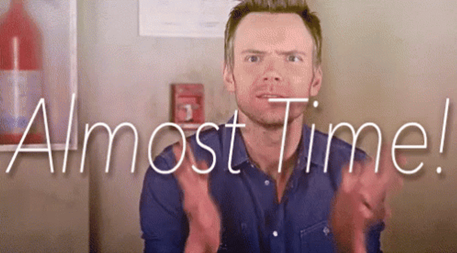 Almost Time Countdown GIF