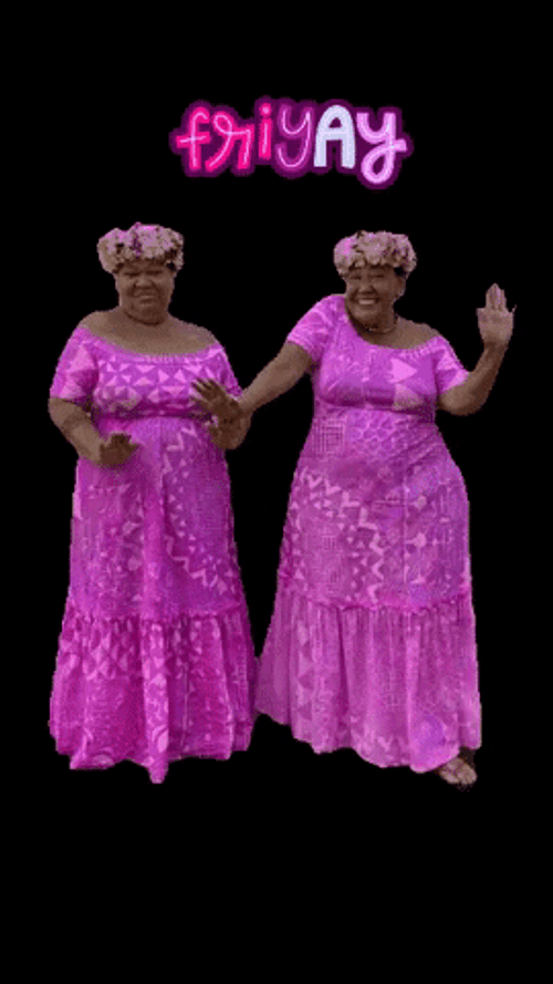 Aloha Friday Pink Ladies GIF