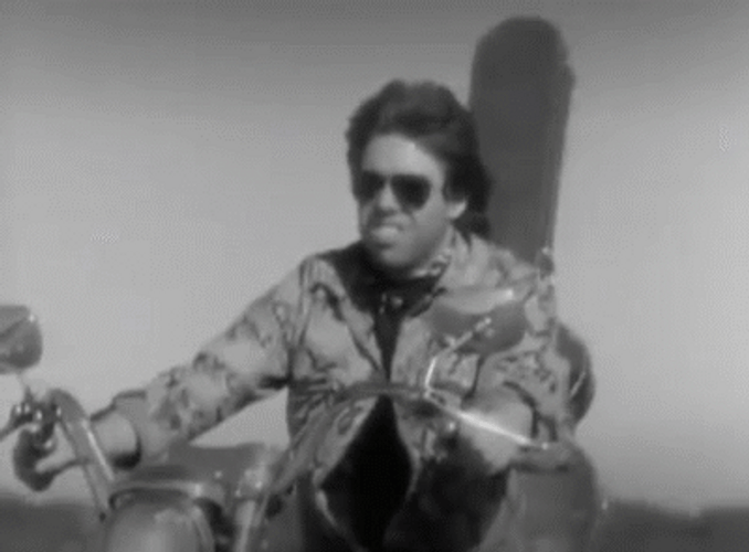 Alone Driving Smoke Vintage Movie GIF