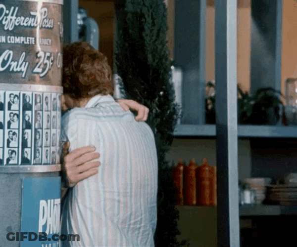 Alone Nerd Making Out April Fools GIF