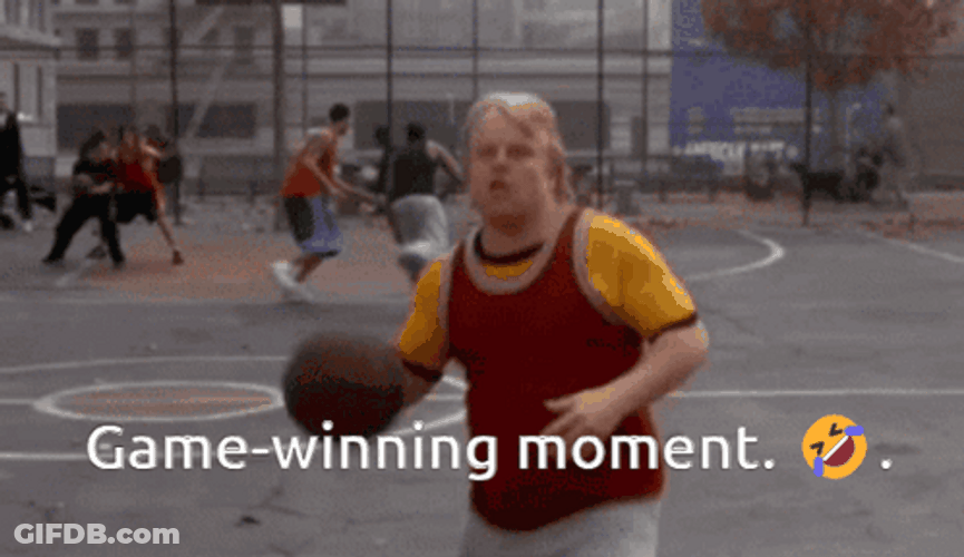 Along Came Polly Basketball Game Winning Moment GIF