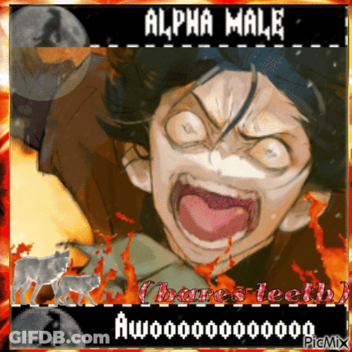 Alpha Male Text GIF