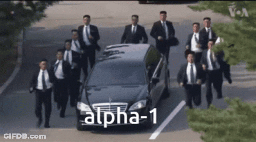 Alpha One Secret Service GIF
