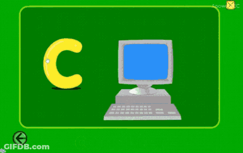 Alphabet Letter C GIF
