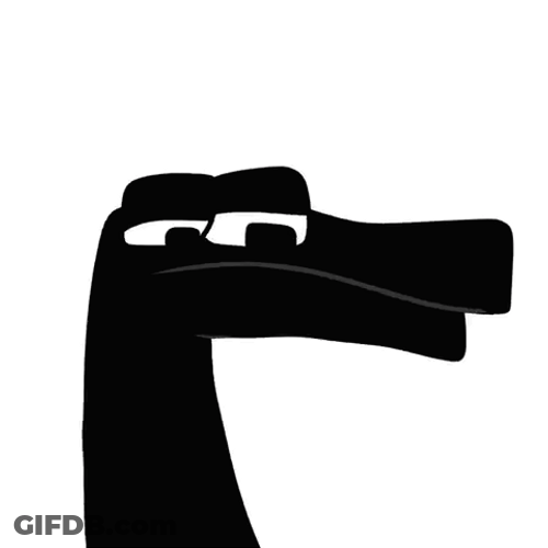 Alphabet Lore Letter F Grinning GIF