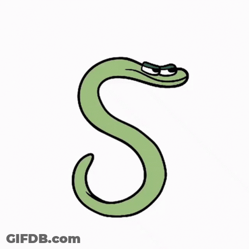 Alphabet Lore Letter F Slurping Letter S GIF