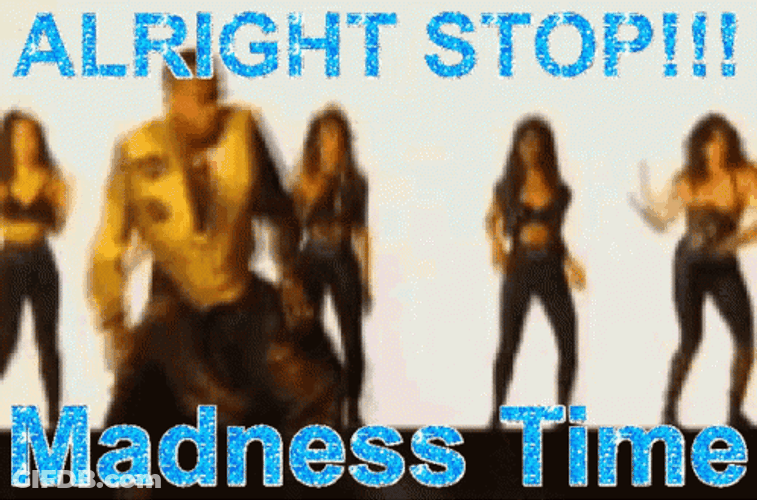 Alright Stop!!! March Madness GIF