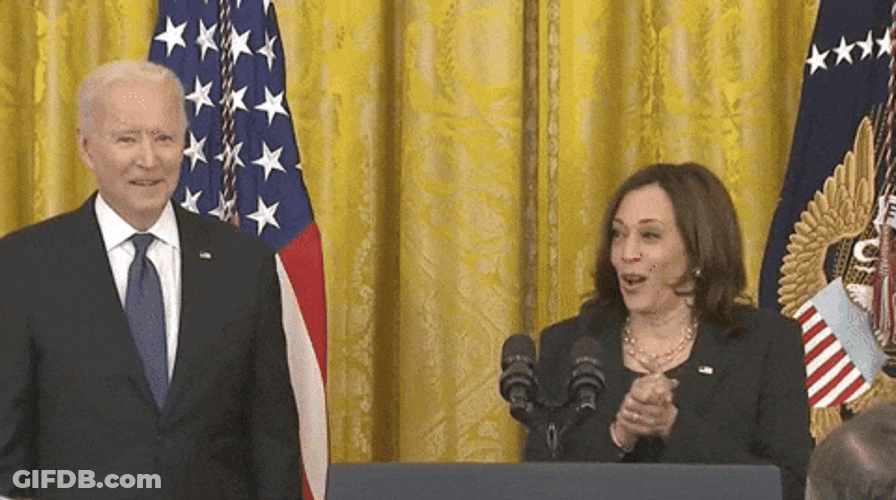 Alright Then Kamala Laugh GIF