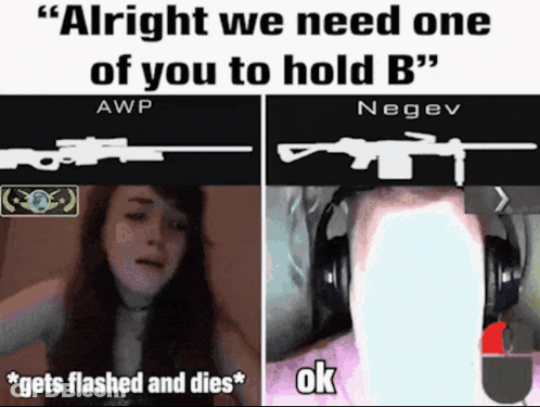 Alright We Need One Of You To Hold B Meme GIF