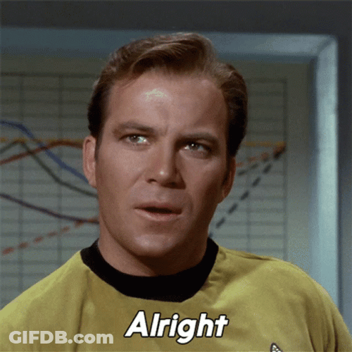 Alright William Shatner GIF