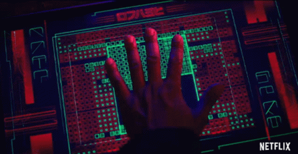 Altered Carbon Hand Scanners GIF