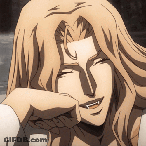 Alucard Castlevania Thoughtful Conversation GIF