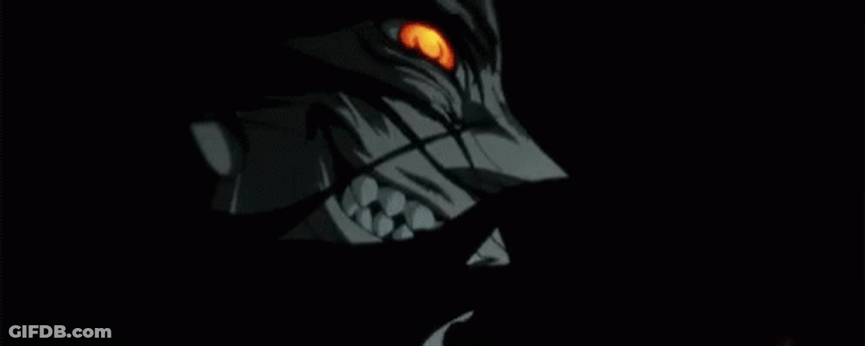 Alucard Hellsing Cosmic Moonshine GIF
