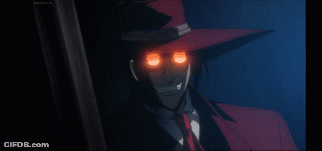 Alucard Hellsing Night Walker GIF