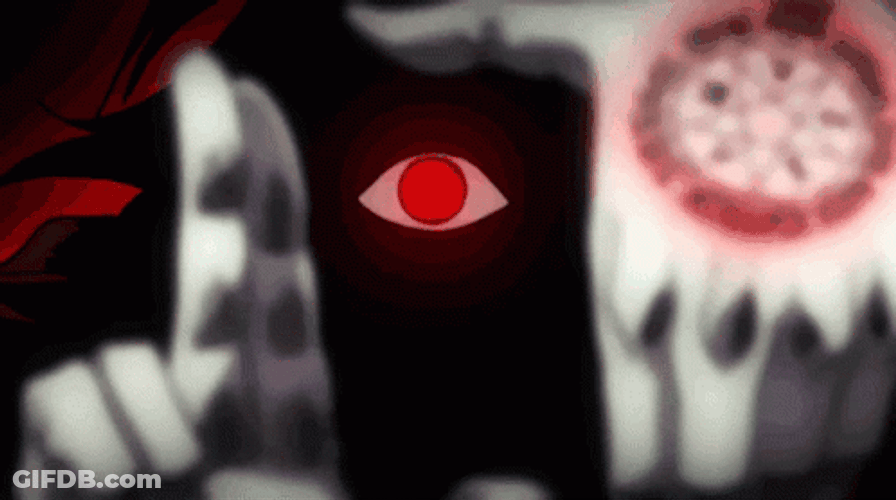 Alucard Helssing Eye Power GIF