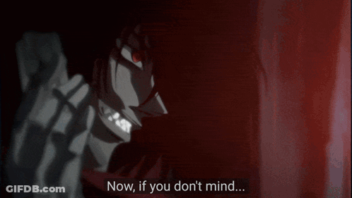 Alucard Says Yes I Do I Take Enthusiastic Walks Through The Woods GIF
