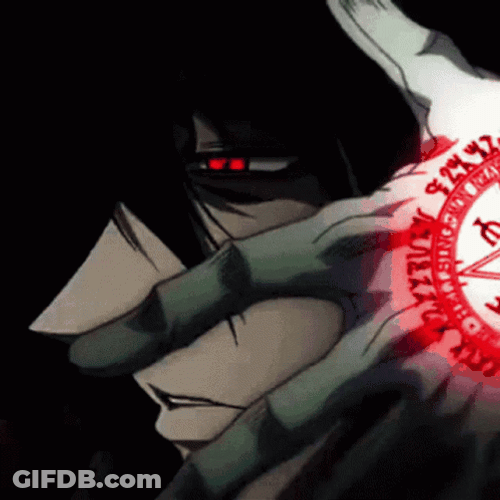 Alucard Ultimate Hand Symbol GIF