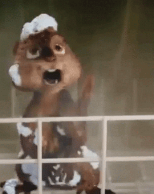 Alvin And The Chipmunks Frightened Reaction GIF