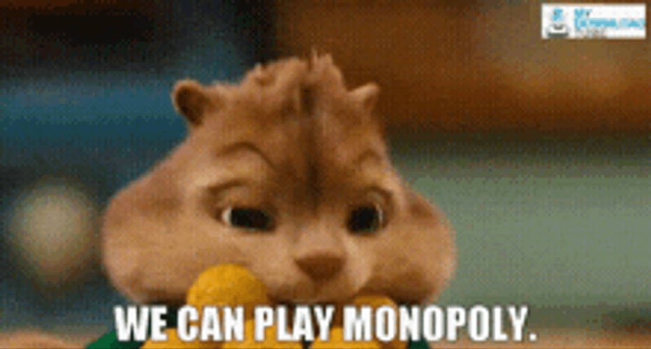 Alvin And The Chipmunks Theodore Plays Monopoly GIF