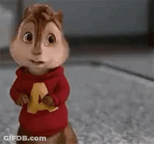 Alvin The Chipmunk Smiling Arms Crossed GIF