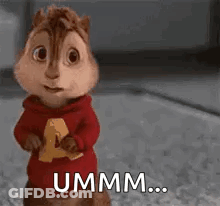 Alvin The Chipmunk With Arms Crossed GIF