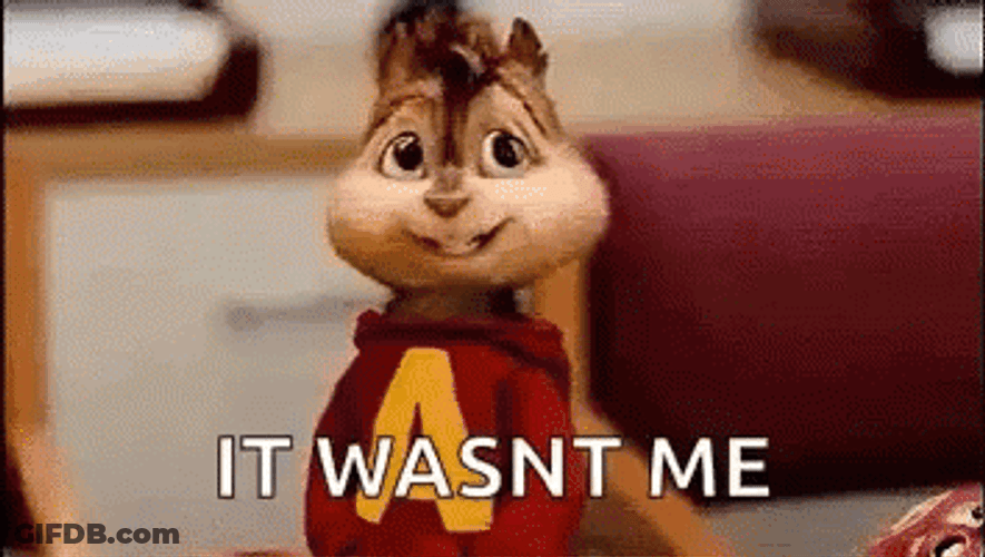 Alvin The Chipmunks Wasnt Me GIF