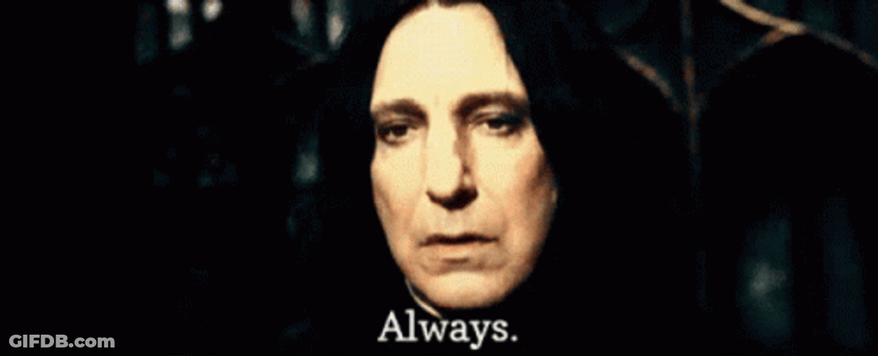 Always Alan Rickman In Harry Potter GIF
